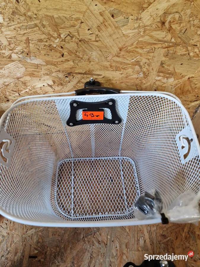 METALOWY DUŻY KOSZ ROWEROWY NA KIEROWNICĘ NA Głogowa