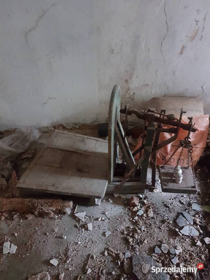 Stara waga drewniana Wrocław