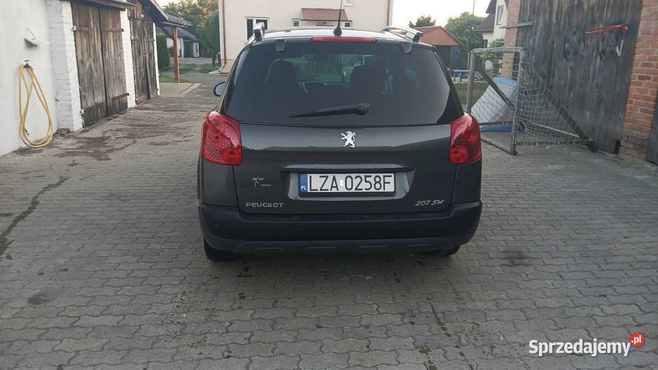 Peugeot 207 SW 16 benzyna super stan Rok produkcji 2008 Zamość