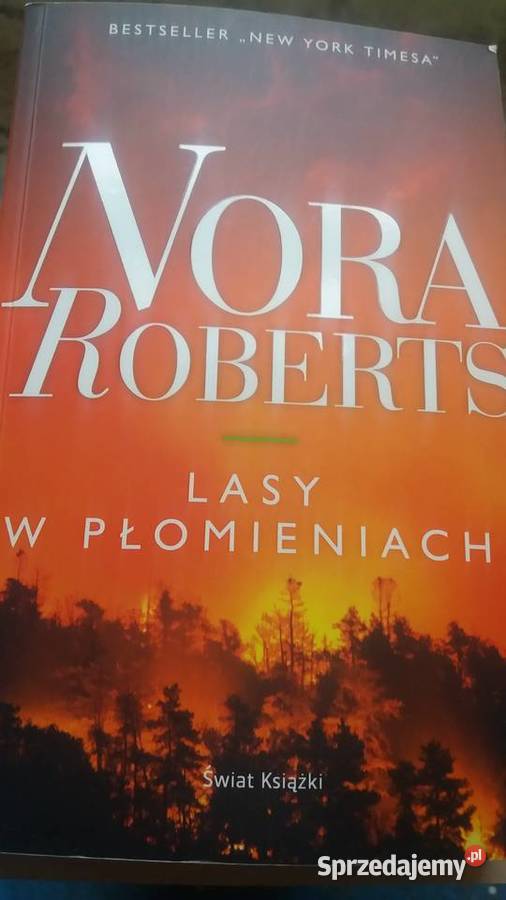 Roberts Lasy w płomieniach książki Warszawa