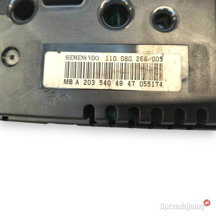 LICZNIK ZEGARY A2035404947 Mercedes W203 22 27
