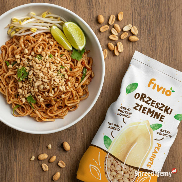 Orzechy ziemne bez soli 500g podkarpackie Brzozów