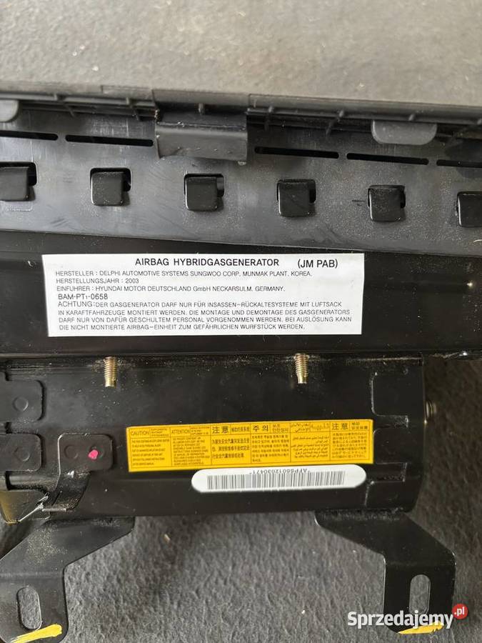 Poduszka pasażera KiaHyundai śląskie