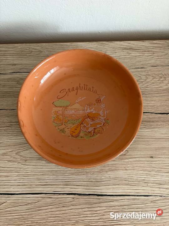 Miseczka ceramiczna spagetti Antyki, Sztuka, Kolekcje łódzkie sprzedam