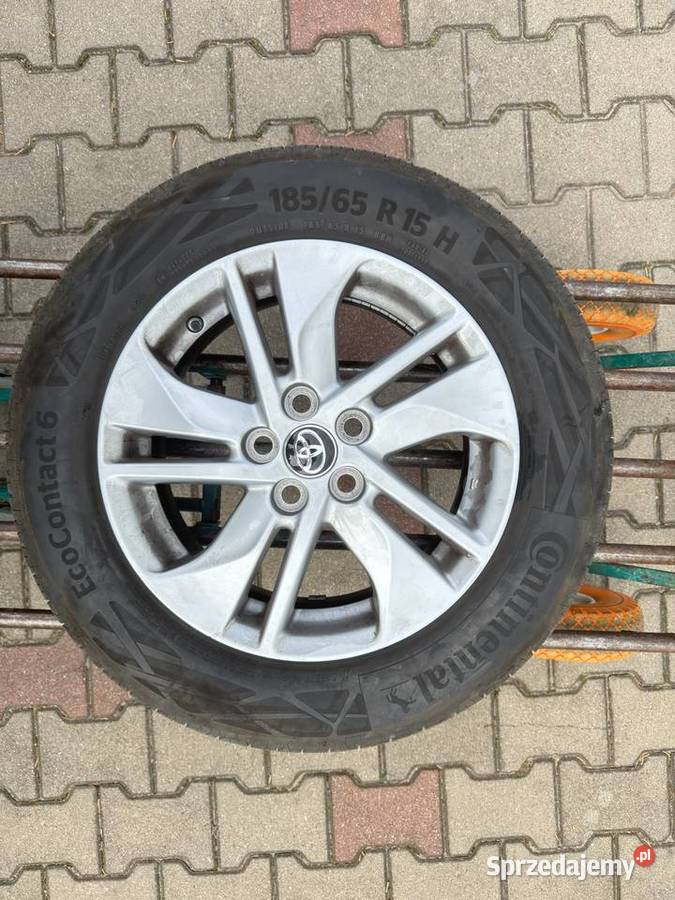 15 calowe felgi aluminiowe Toyota 5x100 ET45 Wrocław sprzedam