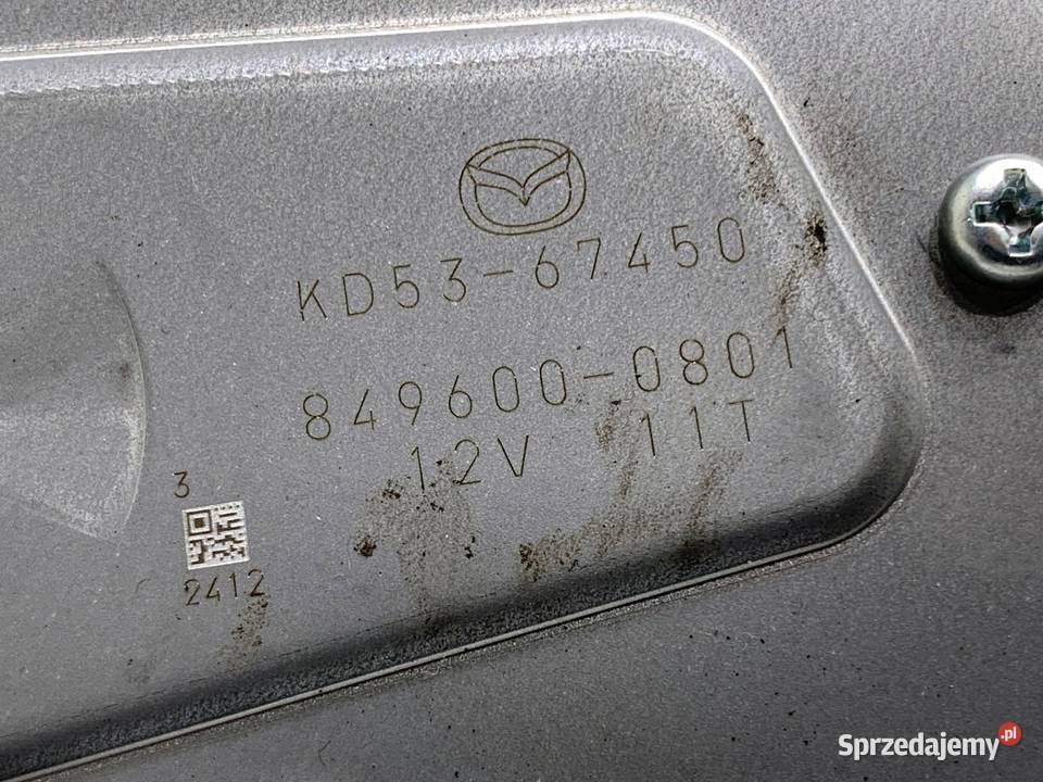 SILNIK WYCIERACZEK TYŁ MAZDA CX5 8496000801 SUV sprzedam