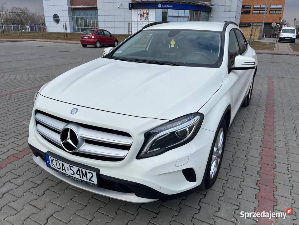 Mercedes GLA 200 2015 salon Polska biały Dąbrowa Tarnowska