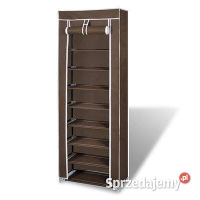 vidaXL Materiałowa szafka na buty z osłoną 57 x mazowieckie Warszawa