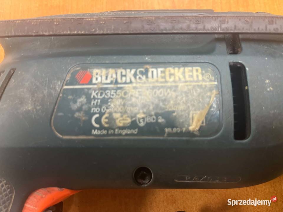 Wiertarka Udarowa Black Decker KD355CRE 600W Elbląg