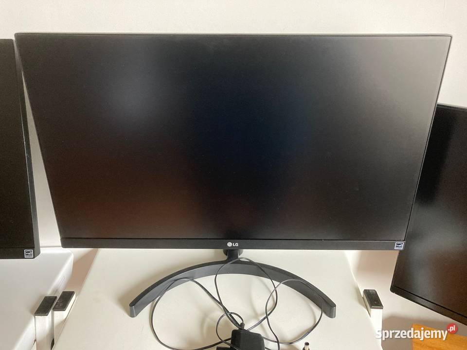 Dwa monitory LG 238 cala 24MK600M Monitory i projektory Olsztyn