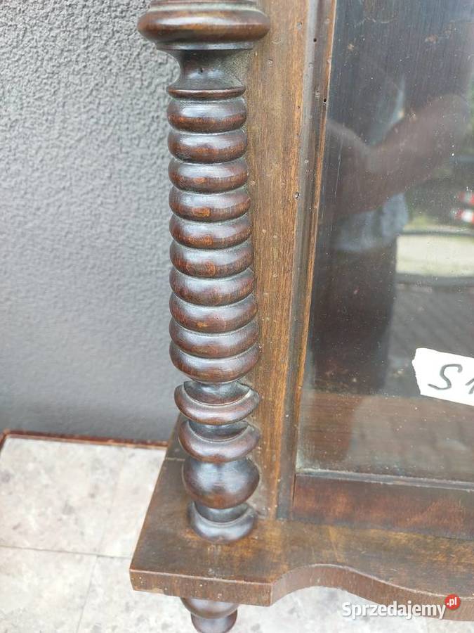 S150 Skrzynia obudowa starego zegara eklektyka pomorskie Tczew
