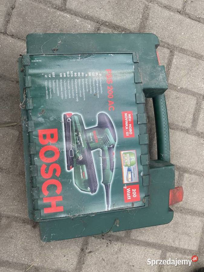 Docieraka szlifierka oscylacyjna bosch Łódź
