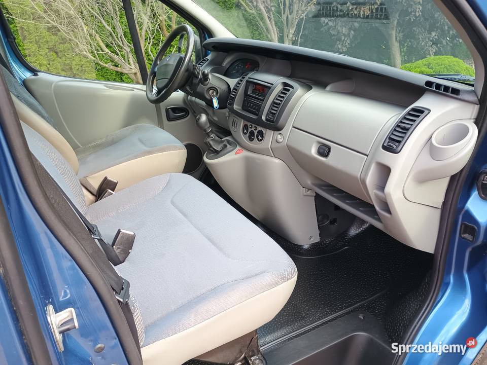 Renault Trafic 2005r 19d 101 253000 9osób niebieski Witkowo