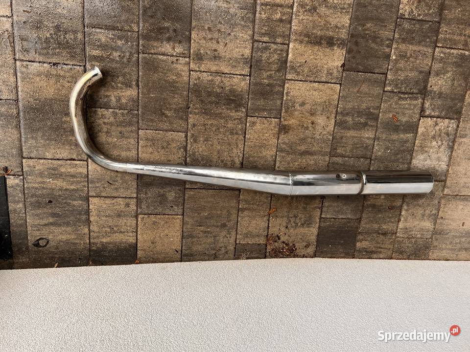 Tłumik mz etz 251 oryginał DDR kolanko Góra Kalwaria