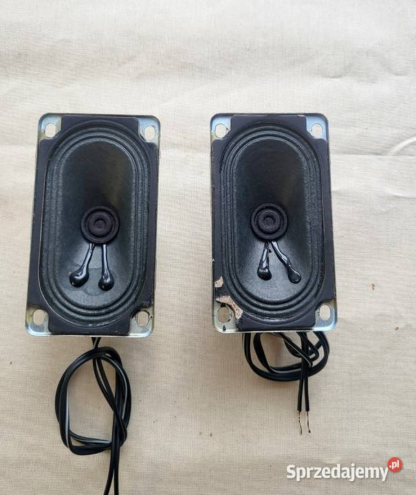 Głośniki 4 Ohm 1W Komplet 2 Do TV monitora Włodawa