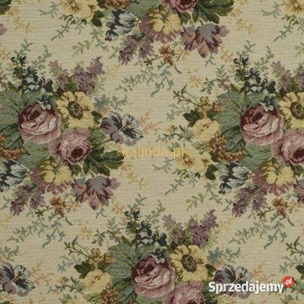 Tkanina obiciowa gobelin Bukiety klasyczne SIM 1 sprzedam