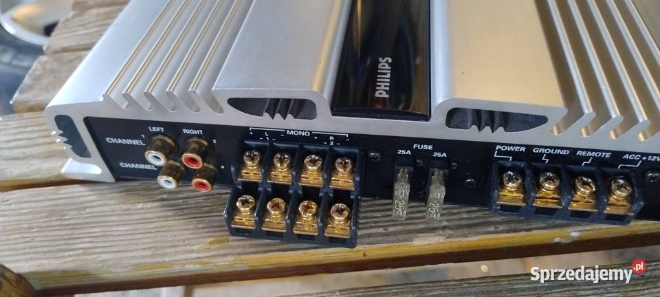 Wzmacniacz samochodowy Philips DAP 6040 4 kanały