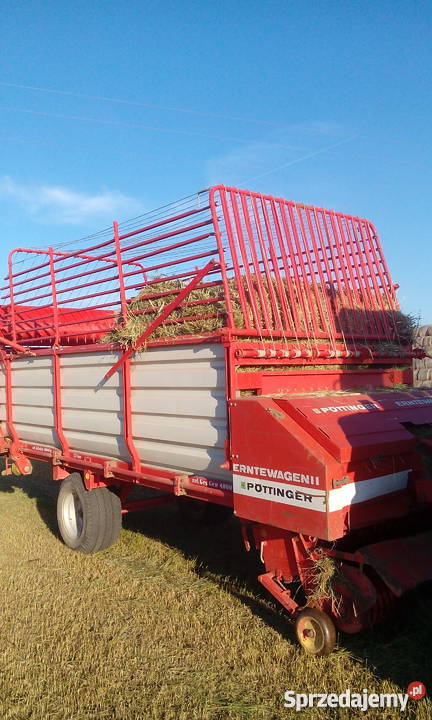 Przyczepa samozbierająca POTTINGER EW29M z wielkopolskie Gościejewo