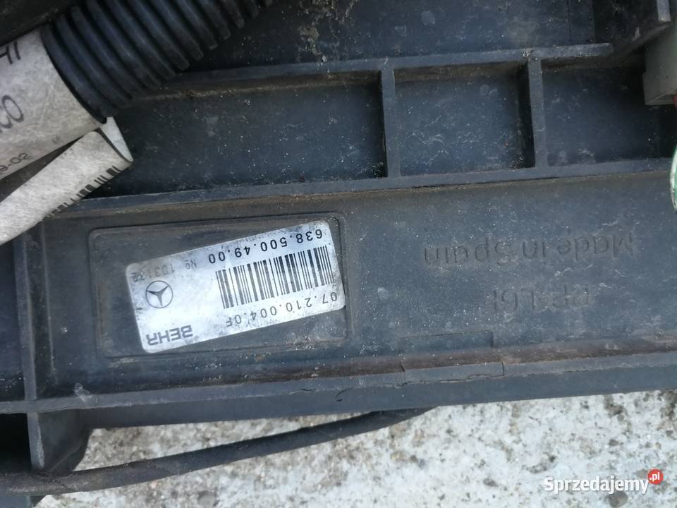 MERCEDES VITO W638 23D wentylatory chłodnicy Siechnice