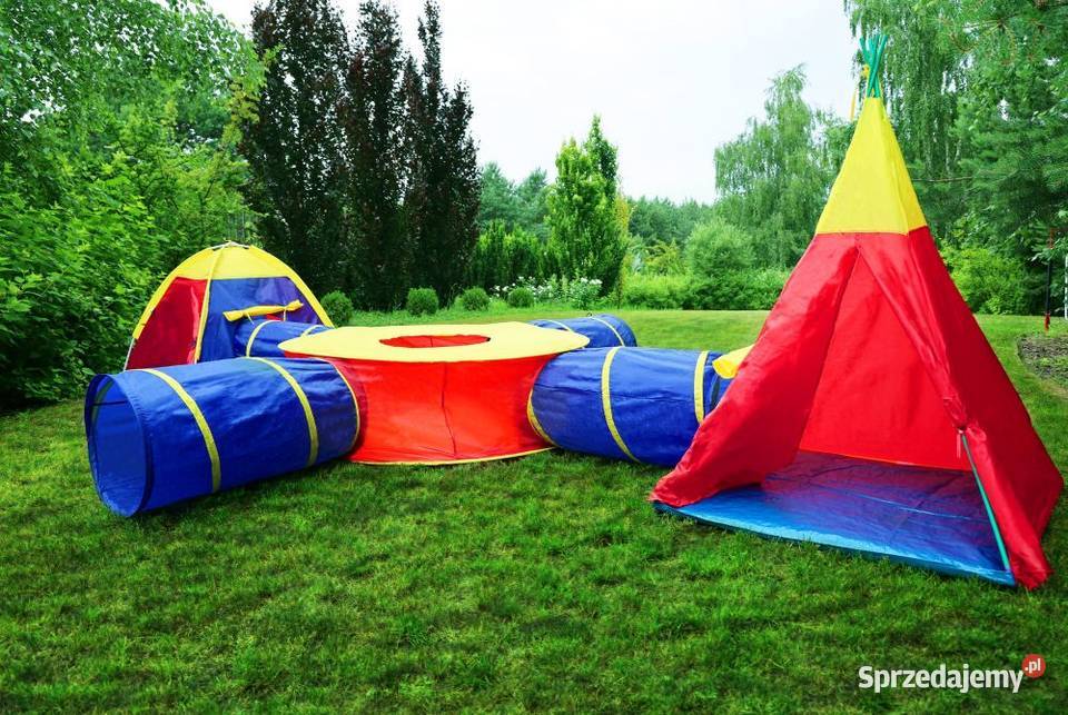 Zestaw naZestaw namiotów dzieci 7w1