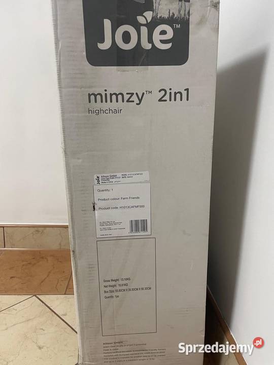 Sprzedam krzesełko Joie Mimzy 2in1 Chrzanów