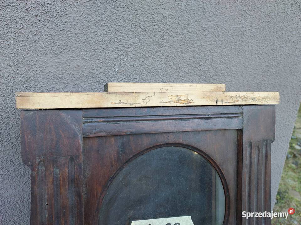 S037 Skrzynia obudowa starego zegara secesyjnego Tczew sprzedam