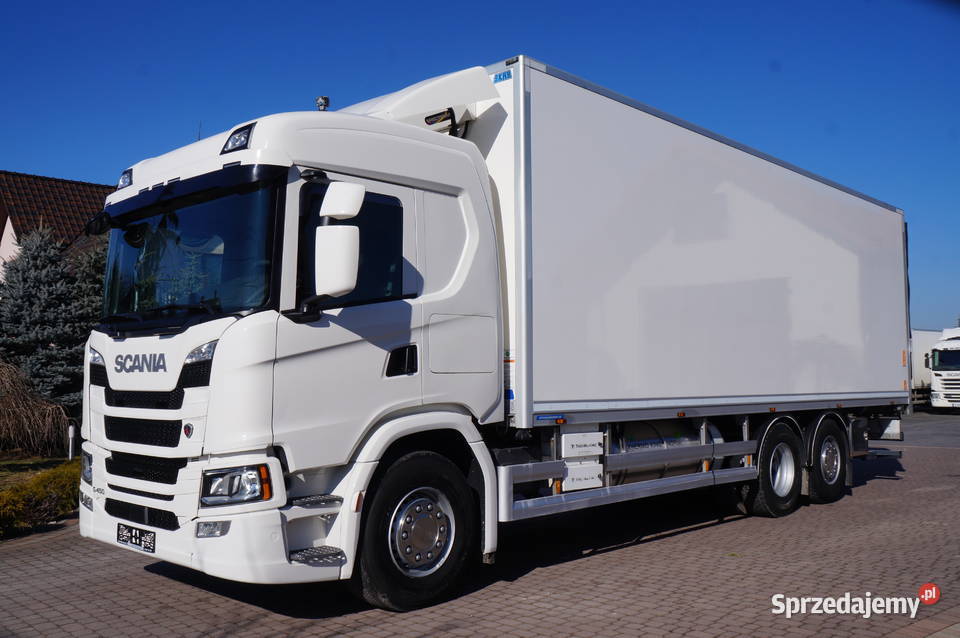 Scania G 450 6x2 CHŁODNIA KONTENER 845 m 21 ASR (kontrola trakcji) Chłodnie Bodzentyn