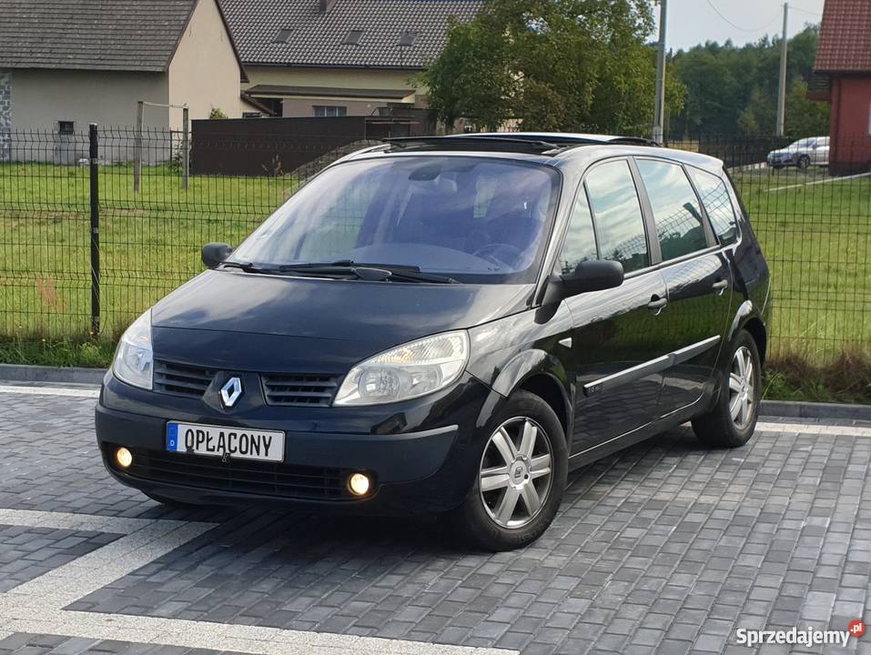 Renault Grand Scenic 1,6 16V benzyna panorama klima szyber