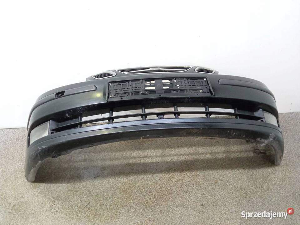 ZDERZAK PRZÓD CZARNY Saab 93 II 20022014