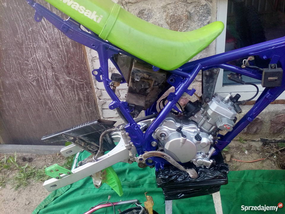 Kawasaki KMX 125 części silnik rama felgi gażnik Starogard Gdański