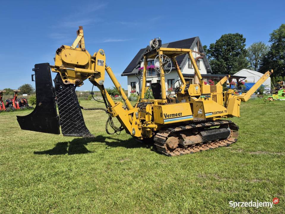 Pługoukładacz Trencher Vermeer Flextrak 75 nie Ciechanów sprzedam