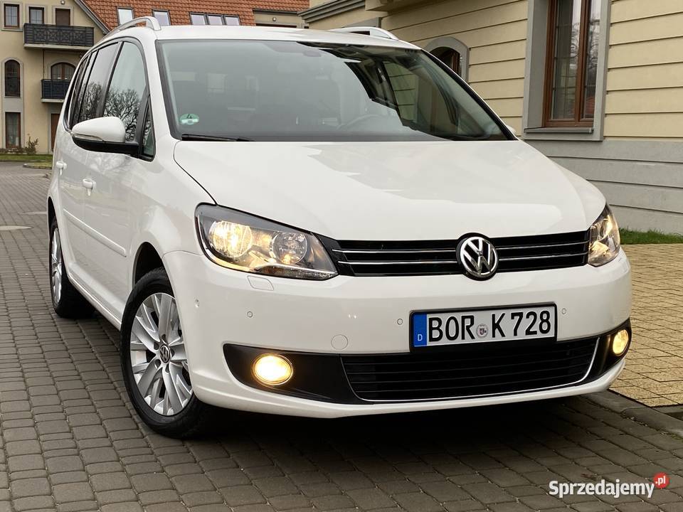 VW Touran Life 2013r 16TDI 105 6bieg Alu16 elektryczne lusterka Touran