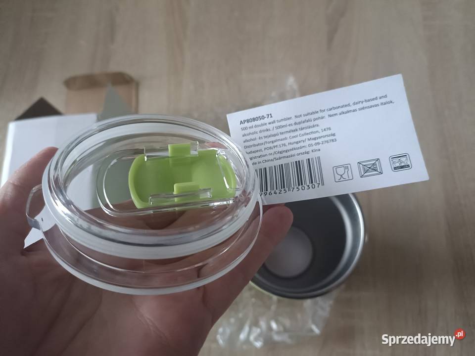 Kubek termiczny Lungogo Limonkowy Termosy i kubki termiczne pomorskie Kwidzyn