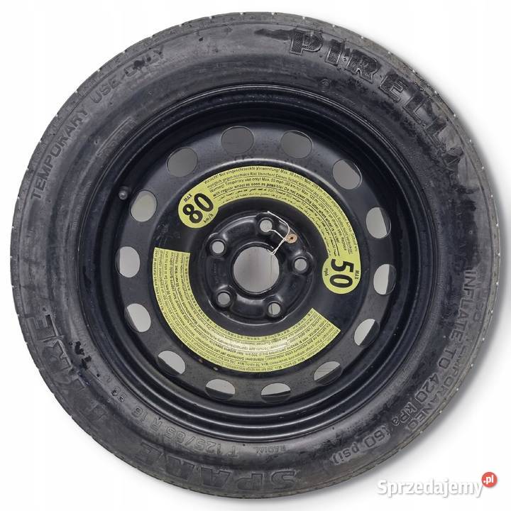 KOŁO DOJAZDOWE Audi Seat Vw Golf VI 12585 R16