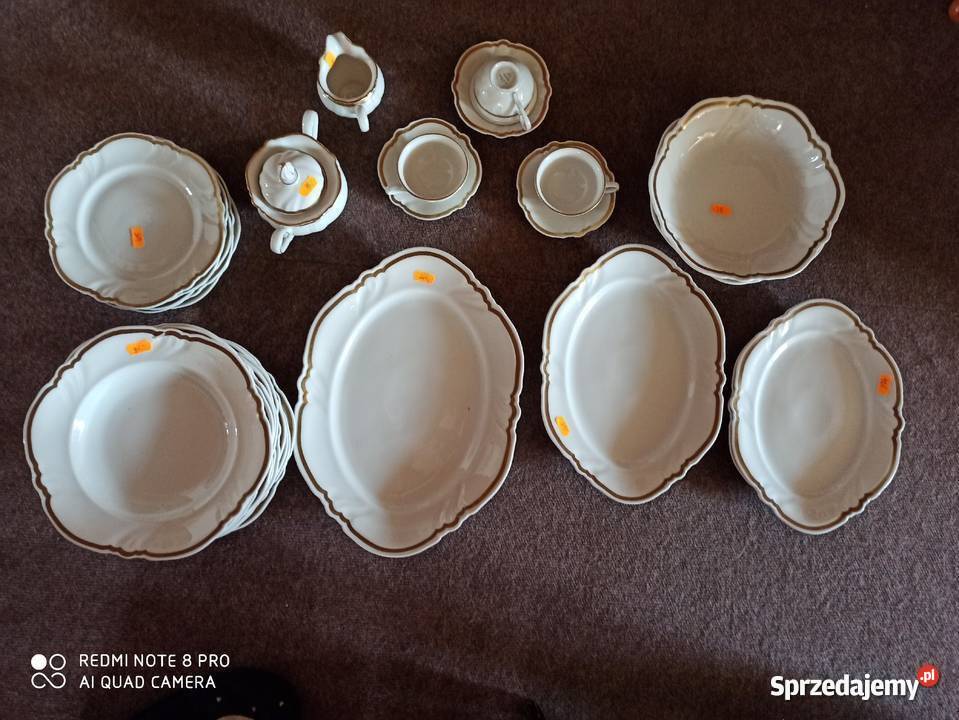 Talerz do zupy Rosenthal z serii Viktoria Gdańsk