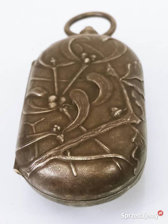 Pudełko na Monety Pozłacane Blanc secesja sprzedam