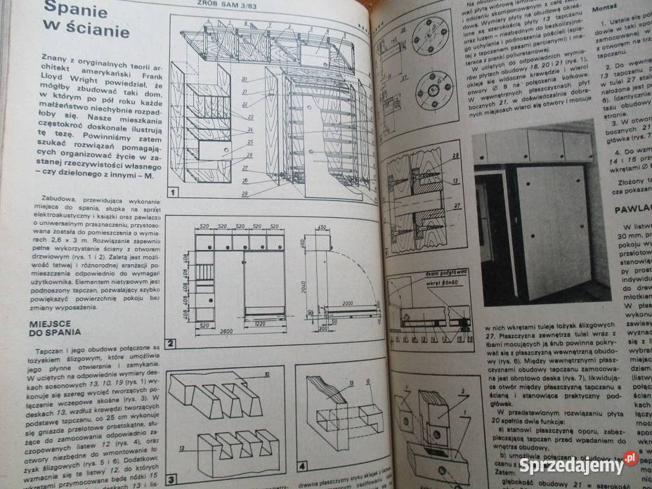 ZRÓB SAM Dwumiesięcznik 1981 1983 rocznik Łódź