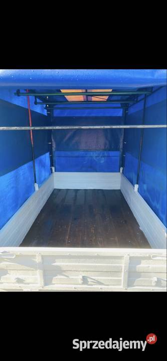 Przyczepka zarejestrowana lekka SAM na resorach Kozienice