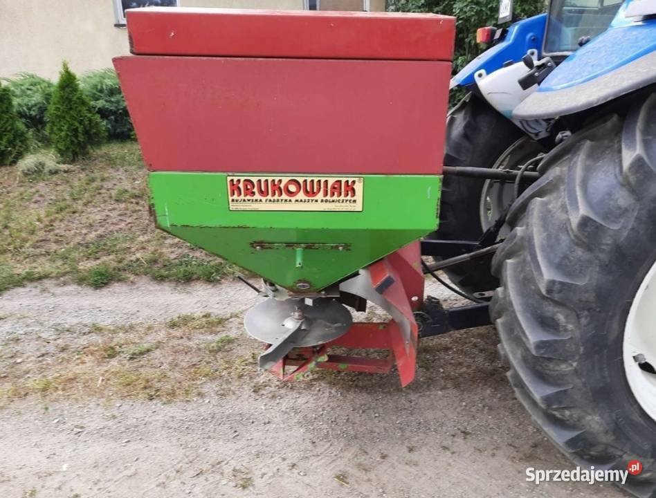 Rozsiewacz do nawozu krukowiak szer 10 do 18 nieuszkodzony Żuromin