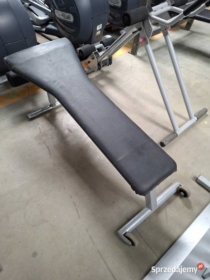 Ławka skośna na mięśnie brzucha Nordic Gym zachodniopomorskie Wałcz