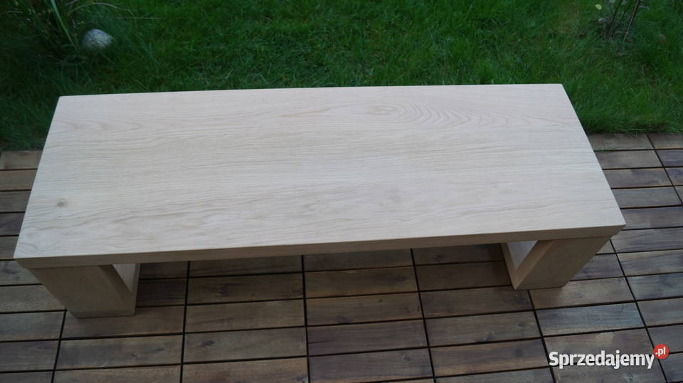 Stolik ława lity dąb Mrowino sprzedam