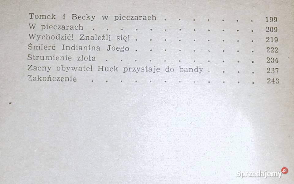 Przygody Tomka Sawyera Mark Twain Rok wydania 1972 lubelskie Chełm
