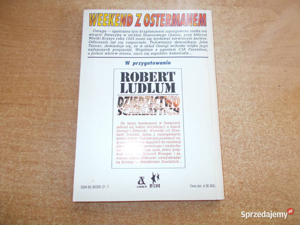 Robert Ludlum Weekend z Ostermanem Głubczyce