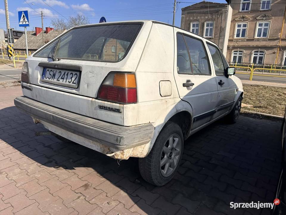 Vw golf 16 d uszkodzony osobowe Karoseria Nowe
