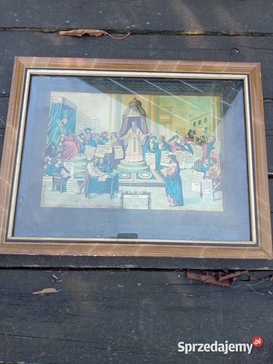 Święty obraz oleidruk Gdów