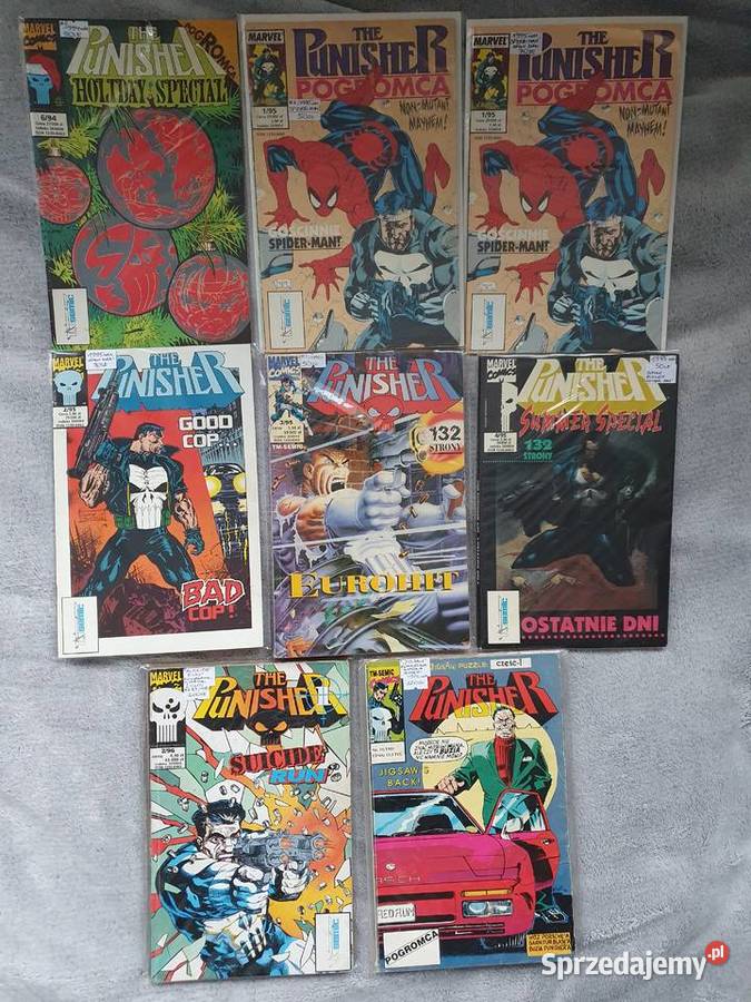 Punisher zestaw 29 komiksów różne numery TMSemic Gdynia