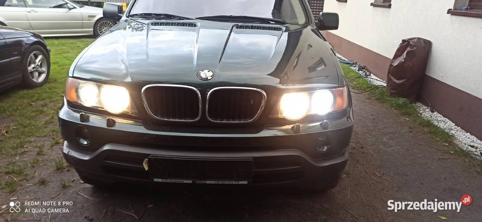 bmw x5 e53 lampy przod komplet europa śląskie Imielin