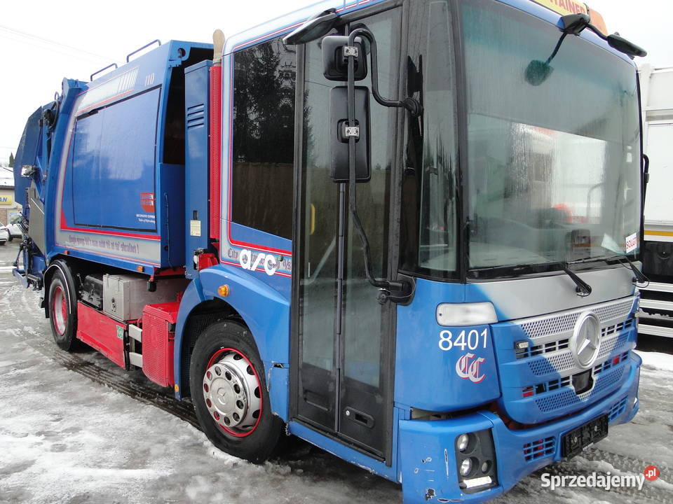 Śmieciarka dwuosiowa MercedesBenz Econic 1830 Stasi Las