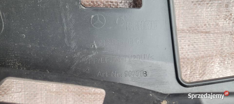 ŚLIZG MOCOWANIE ZDERZAKA LEWY PRZÓD MERCEDES Ruda Śląska sprzedam