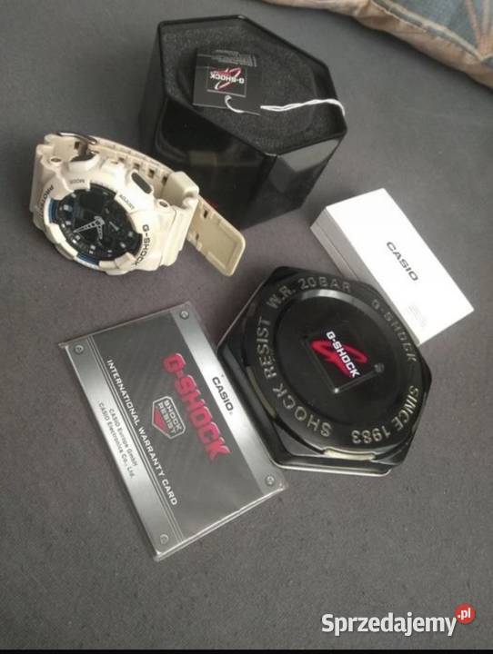 Zegarek Casio Gshock ga100b biały Sosnowiec